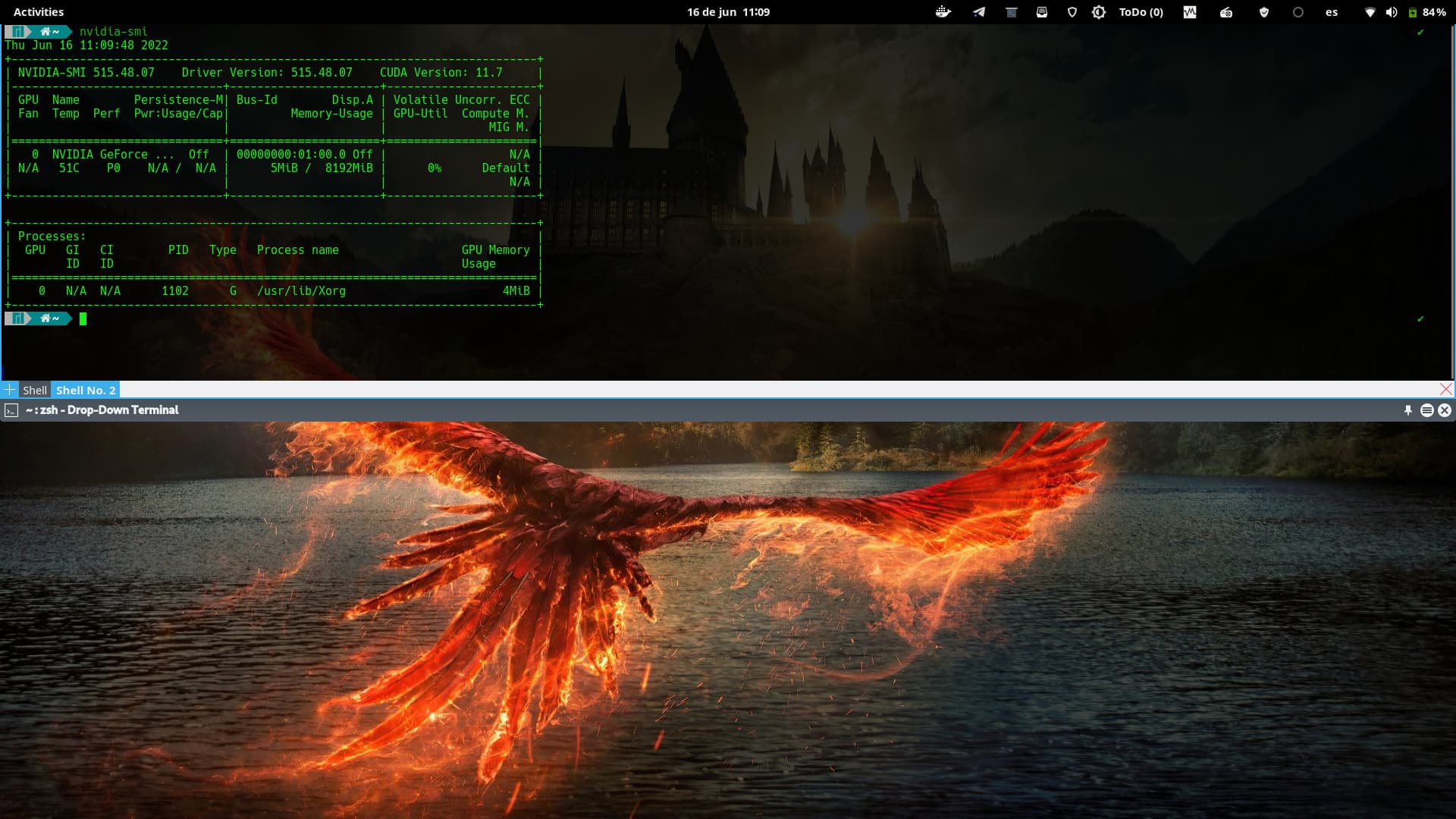 Actualizar los drivers nvidia en mi sistema Manjaro 5.15.46 1