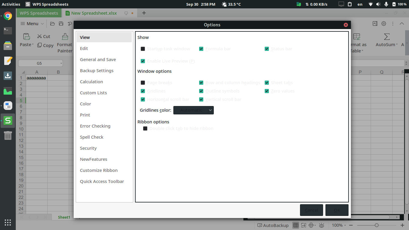 WPS Office theme conflicts with Manjaro Gnome Dark themes - Gnome - Manjaro  Linux Forum