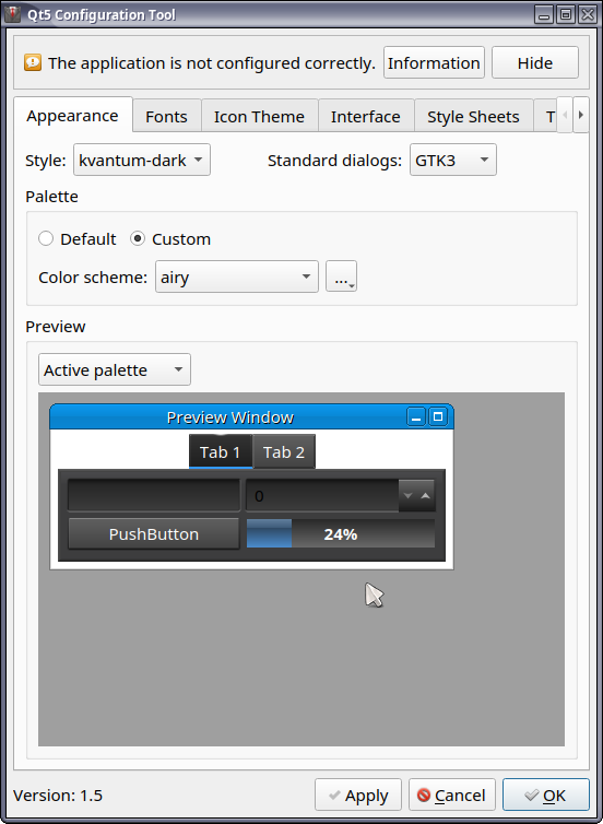 Change QT app theme in XFCE - Xfce - Manjaro Linux Forum
