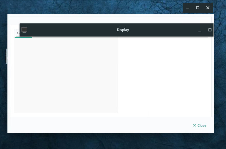 Display Settings blank not showing display settings - Graphics & Display -  Manjaro Linux Forum