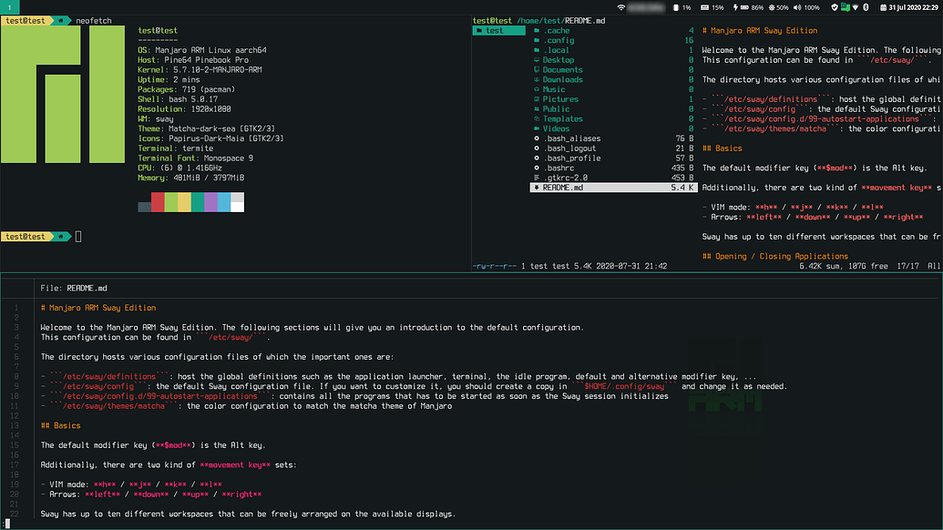 Manjaro ARM 20.08 released! Releases Manjaro Linux Forum