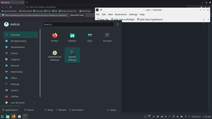 manjaro-kde