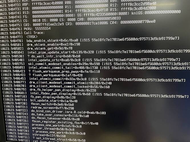 display logs