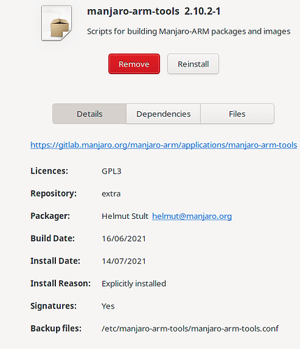 manjaro-arm-tools