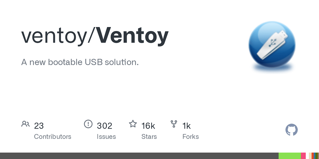 how to install ventoy on usb