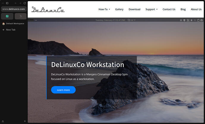 DeLinuxCoLinux Workstation - Form Following Function — Zen Browser_002
