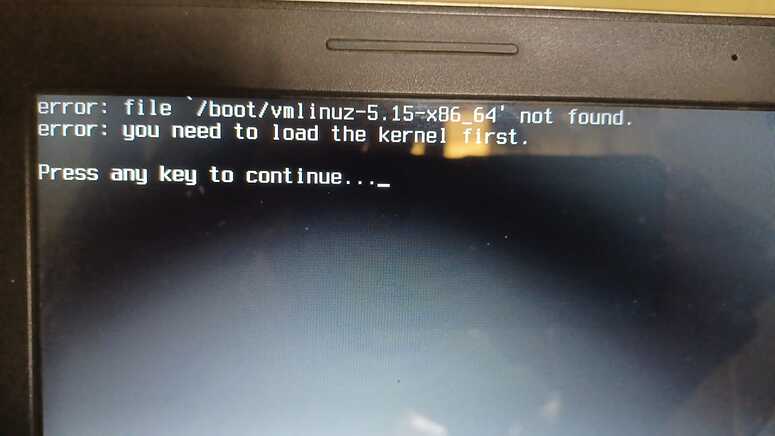 load-the-kernel-first-and-launch-installer-error-support-manjaro