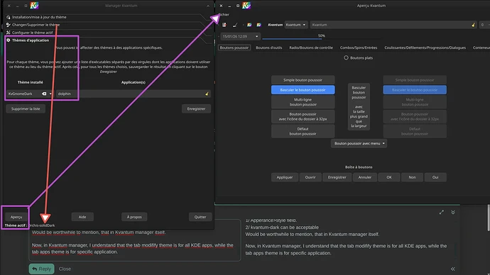 Kvantum - apps theme - preview