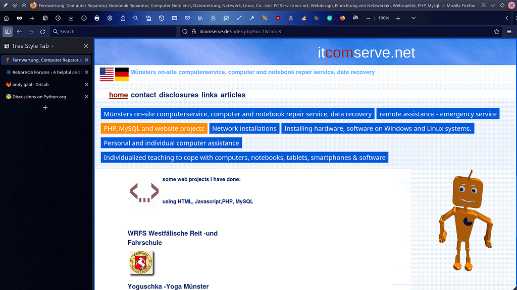 Worked out a trick to get rid of horizontal tabs in firefox Tutorials