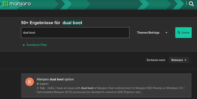 Manjaro-Search