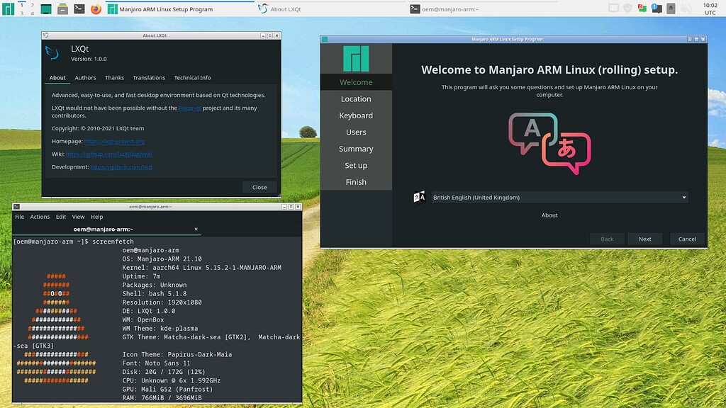 Odroid N2 + Manjaro ARM 21.10 + LXQt 1.0.0 - ARM - Manjaro Linux Forum