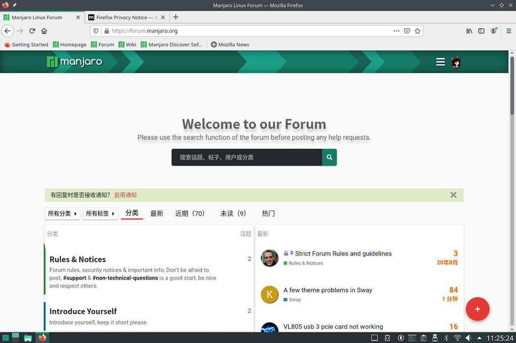 Firefox on Manjaro KDE Plasma on Wayland is blurred Graphics