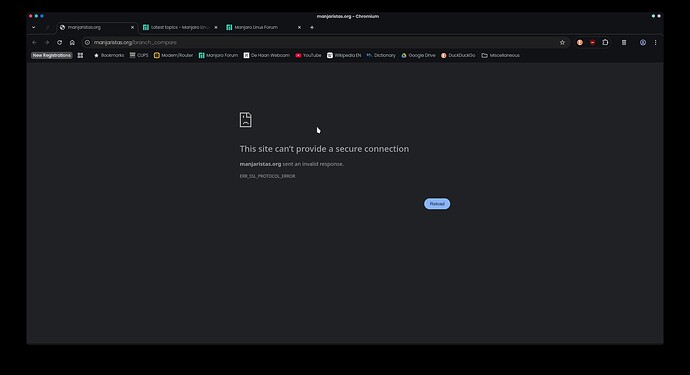 manjaristas.org - Chromium - 01