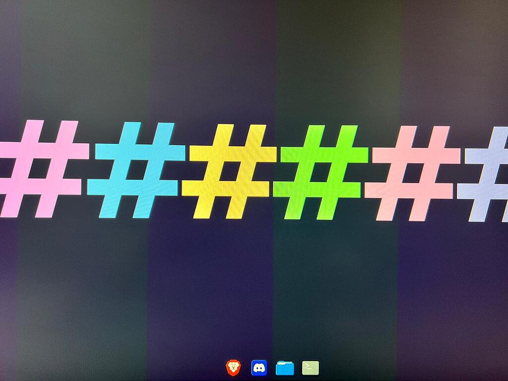 Green vertical bars on system startup Graphics & Display Manjaro Linux Forum
