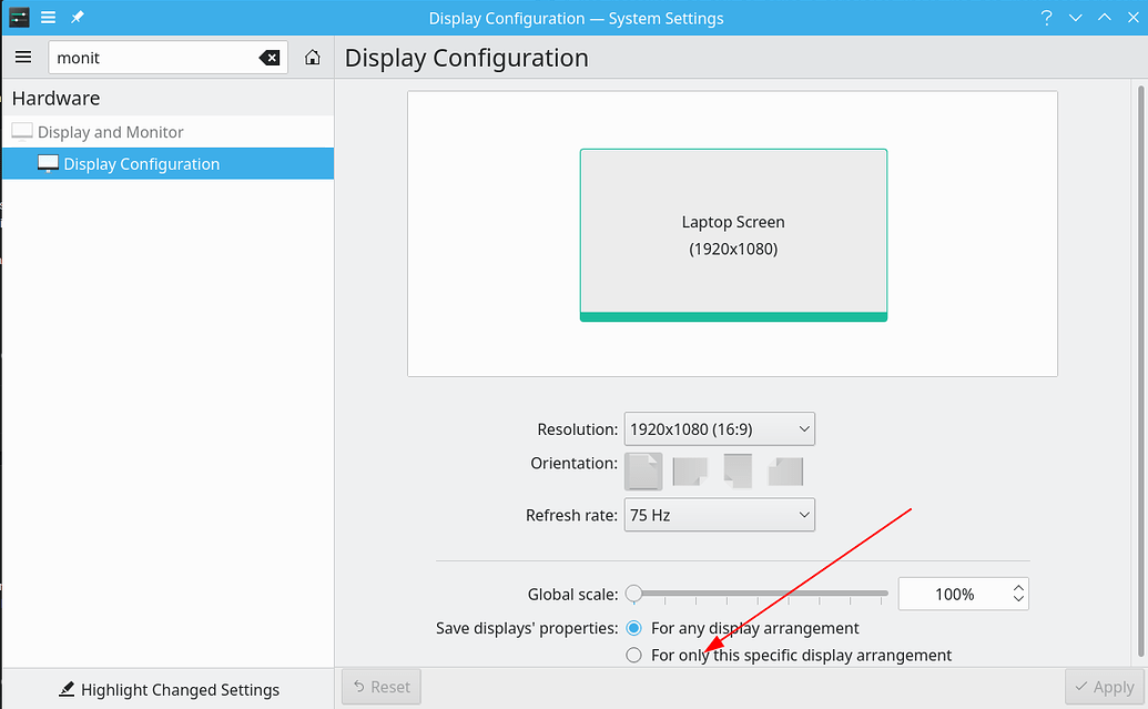 change-display-scale-automatically-depending-on-monitor-graphics-display-manjaro-linux-forum