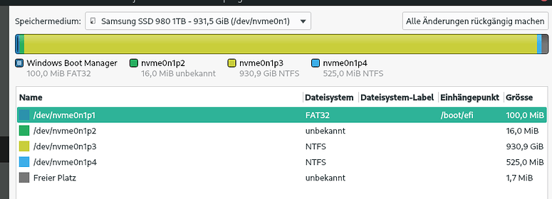 Manjaro uefi не грузится