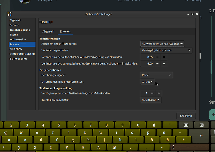 Eingangsereginis-xinput-GTK