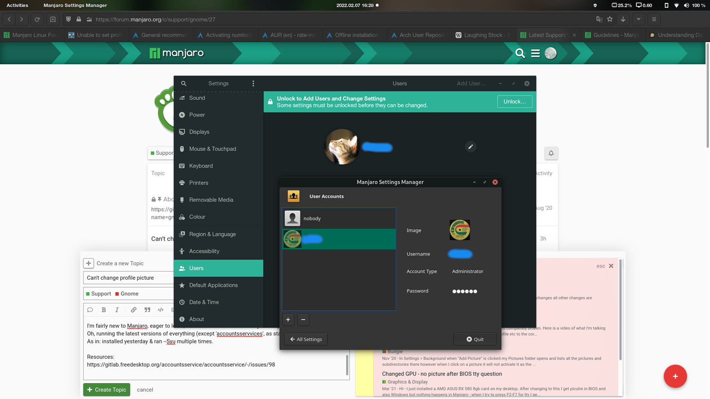 can-t-change-profile-picture-gnome-manjaro-linux-forum