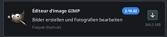 GIMP_Flatpak-with-french-title_and-german-text