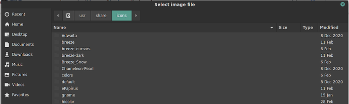 select image file