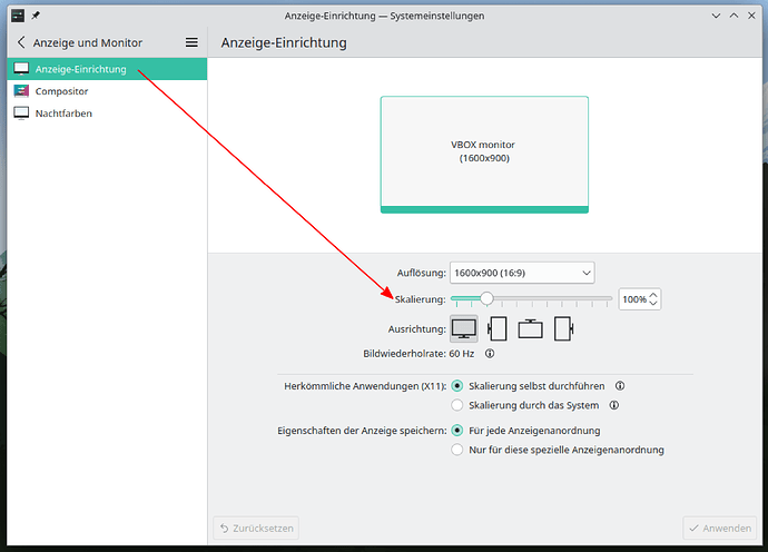 KDE Einstellungen 2