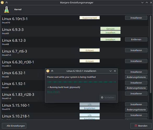 Some of the "Details" i.e. what process is currently executed/being run (although if this were the only strings not being translated it I wouldnt really consider it a bug)