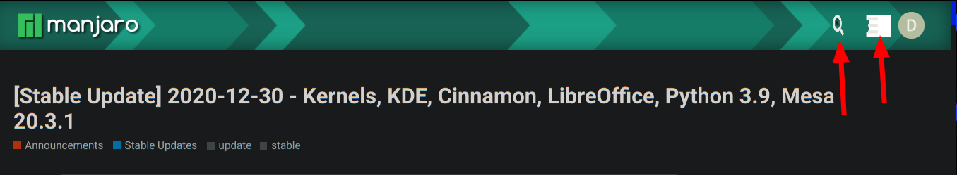 Stable Update 12 30 Kernels Kde Cinnamon Libreoffice Python 3 9 Mesa 3 1 Stable Updates Manjaro Linux Forum