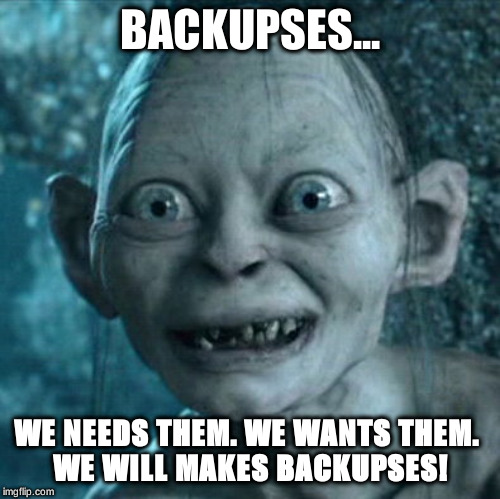 Gollum_Backupses