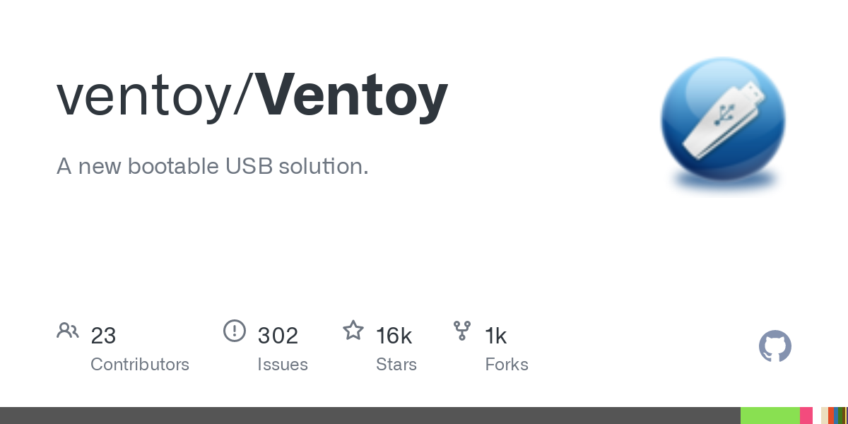 ventoy github ventoy github