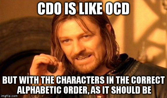 Boromir - OCD