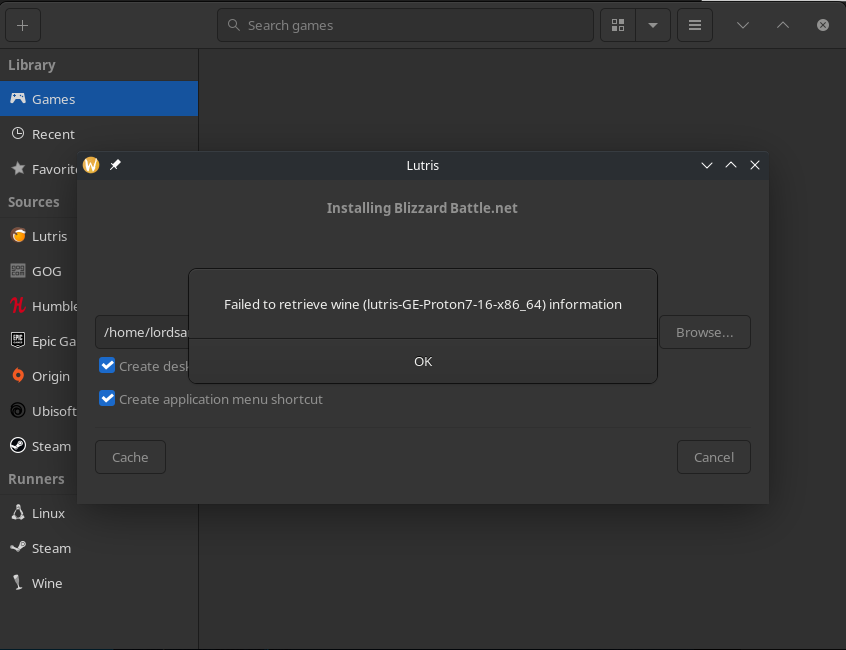Lutris - Linux Gaming