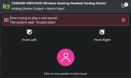 wireless headset sometimes has no audio until i reset the device