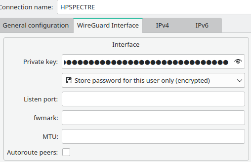 Wireguard Intf