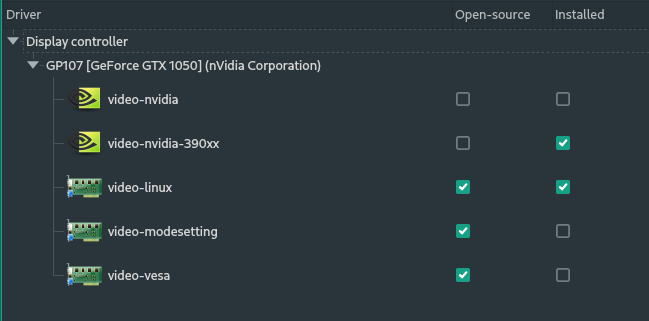 Nvidia gtx discount 1050 linux driver