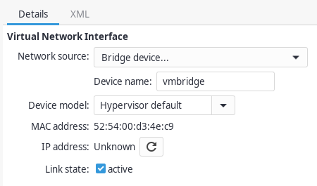 qemu network